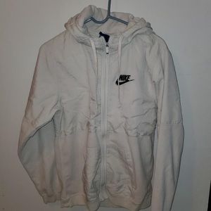 White Nike jacket!
